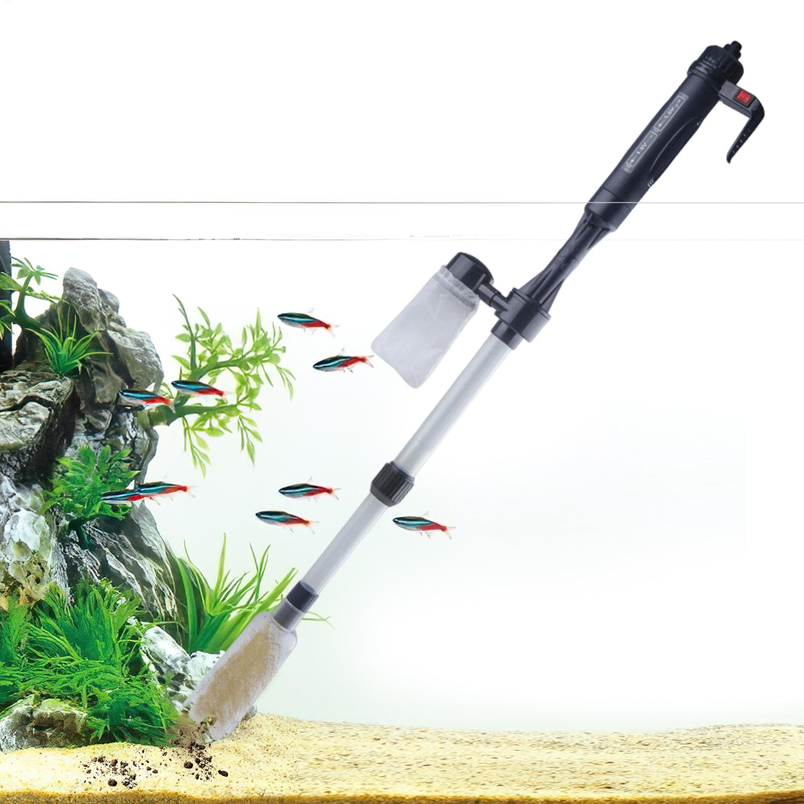Aquarium Marine Sand - Электрический очиститель гравия для аквариума, вакуумный