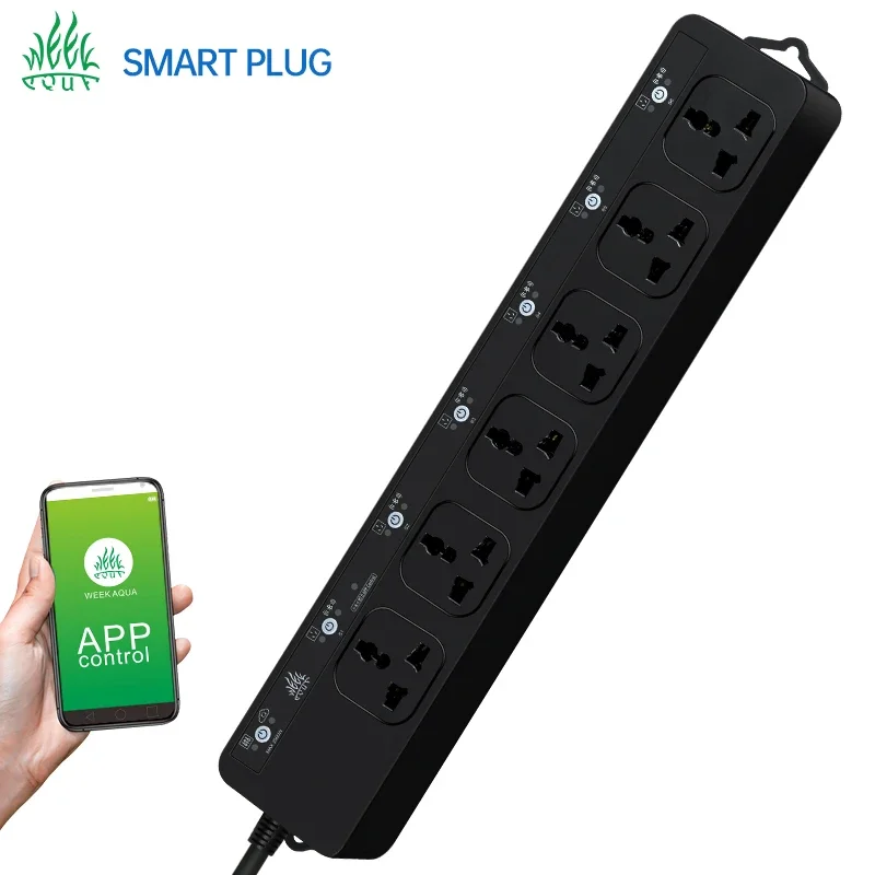 Aquarium Marine Filter - Умная Bluetooth-розетка Week Aqua с управлением