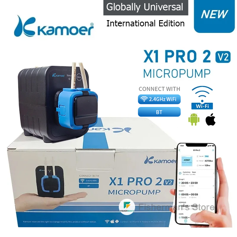 Насос для аквариума Kamoer X1  – обзор и цена Marine Aquarium Wave Maker