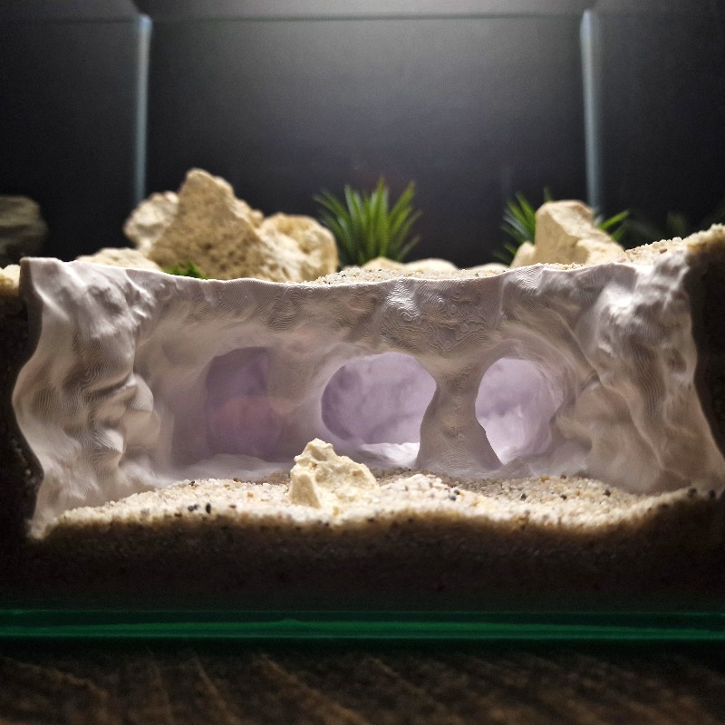 3D печатная раскладывающаяся п – обзор и цена Aquarium Marine Rock