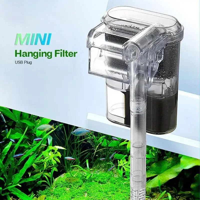 Мини-внешний фильтр-водопад дл – обзор и цена Aquarium Marine Filter