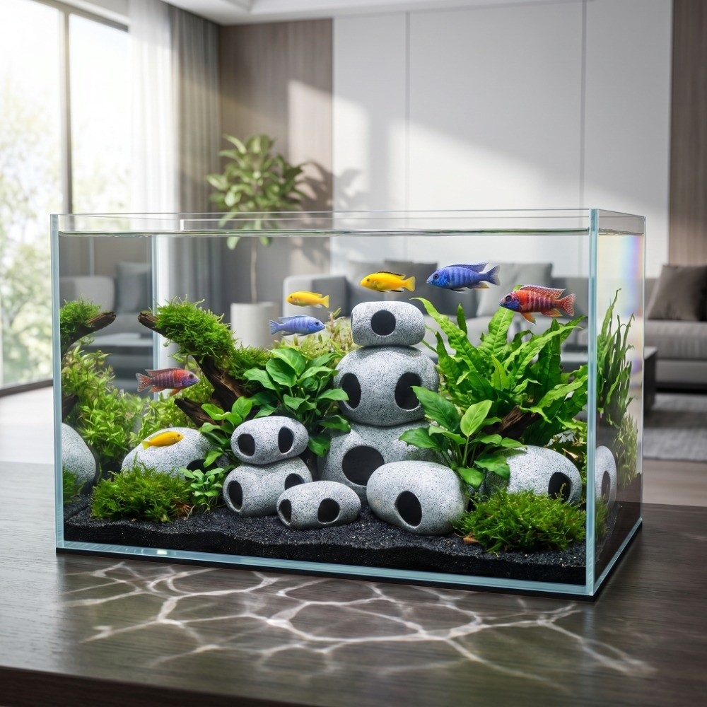 Камень-укрытие для аквариума и – обзор и цена Aquarium Marine Rock