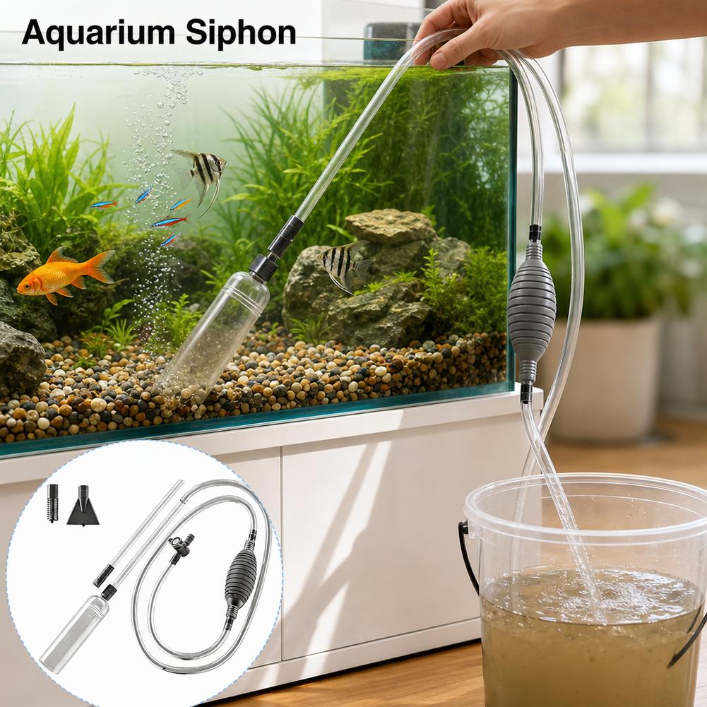 Ручной насос для замены воды в – обзор и цена Aquarium Marine Sand